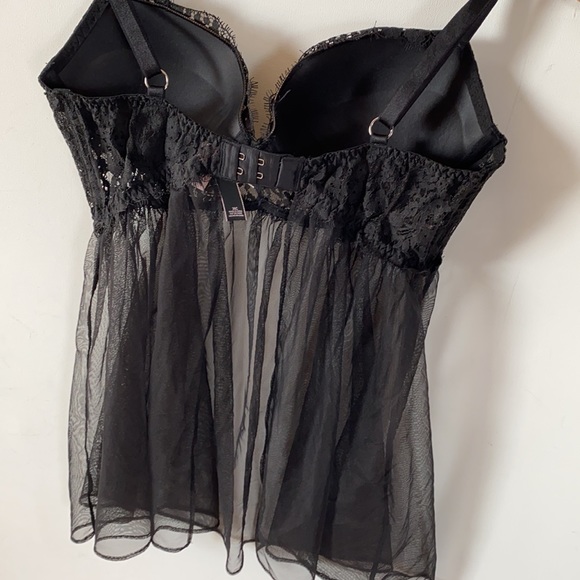 Victoria's secret lace push-up babydoll, Size 36C - Picture 8 of 12